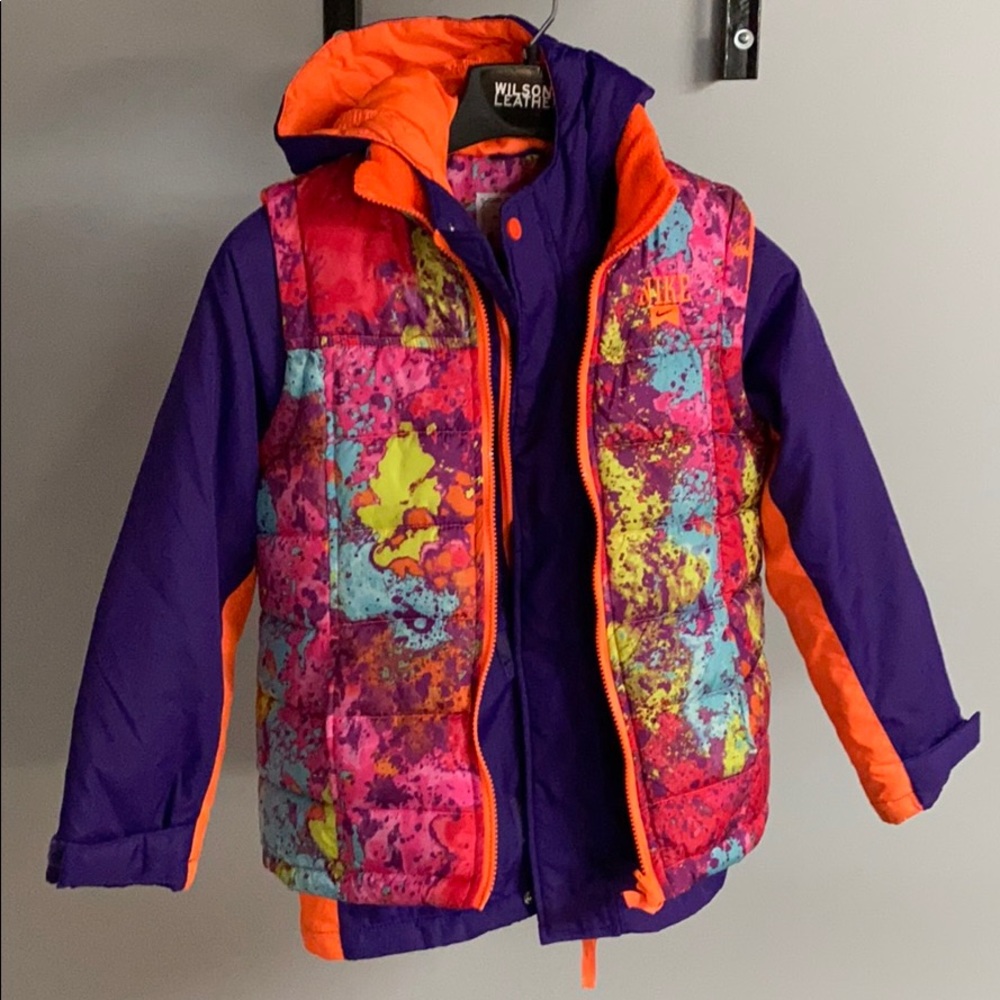 Nike Ski/snowboard Coat and reversible vest